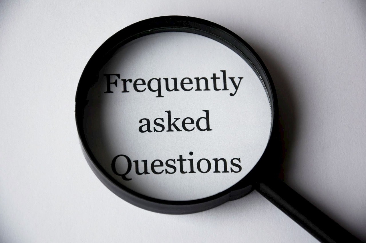 Frequently asked questions - regarding web design